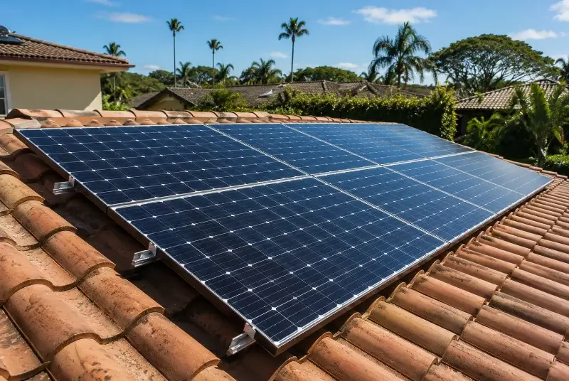 Installation de panneaux solaires à Saint-Jeoire